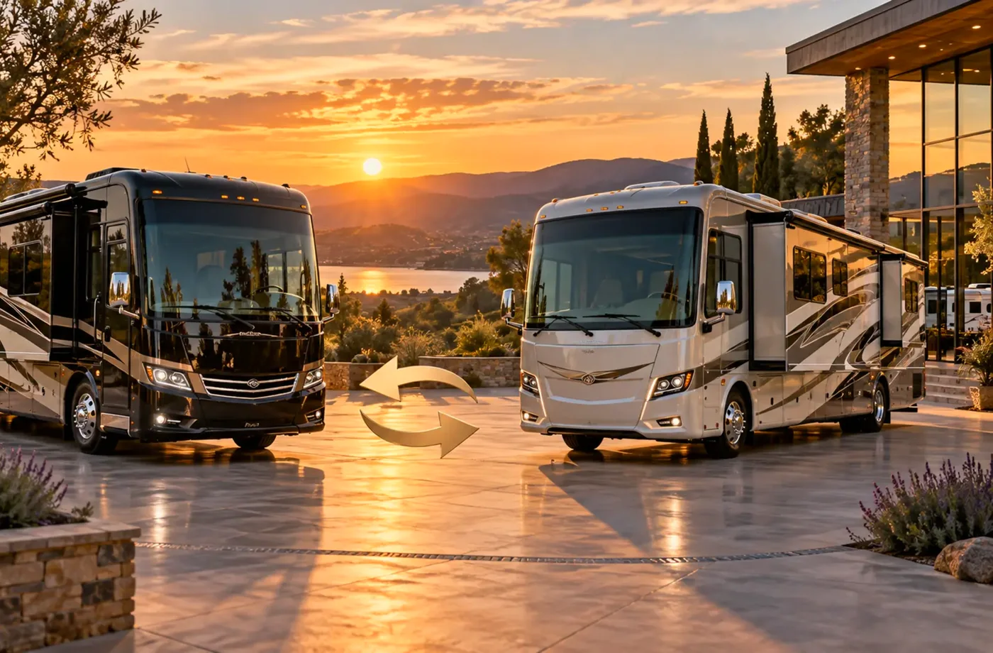 RV purchase, financing or trade planning scene supporting Prequalification Is Not Final Approval