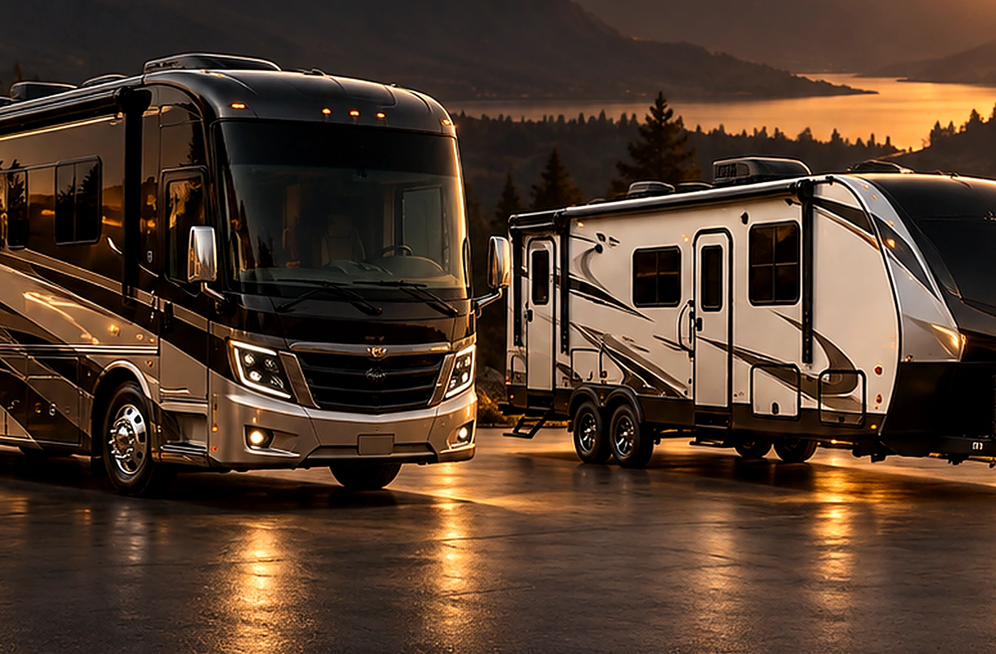 RV rental and road-trip scene supporting Build a Realistic Rental Budget