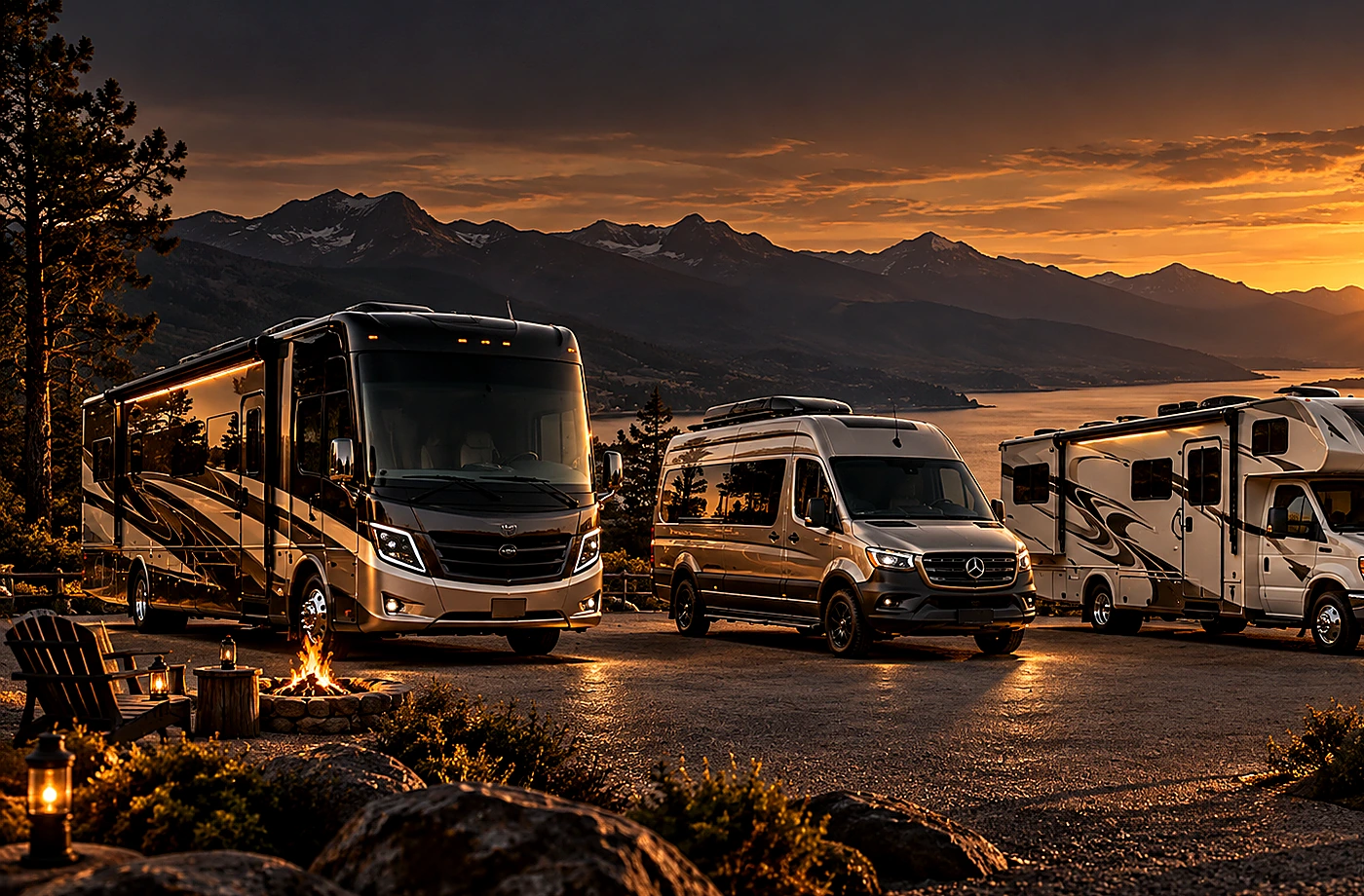 RV rental and road-trip scene supporting First-Time Renter Questions Worth Asking