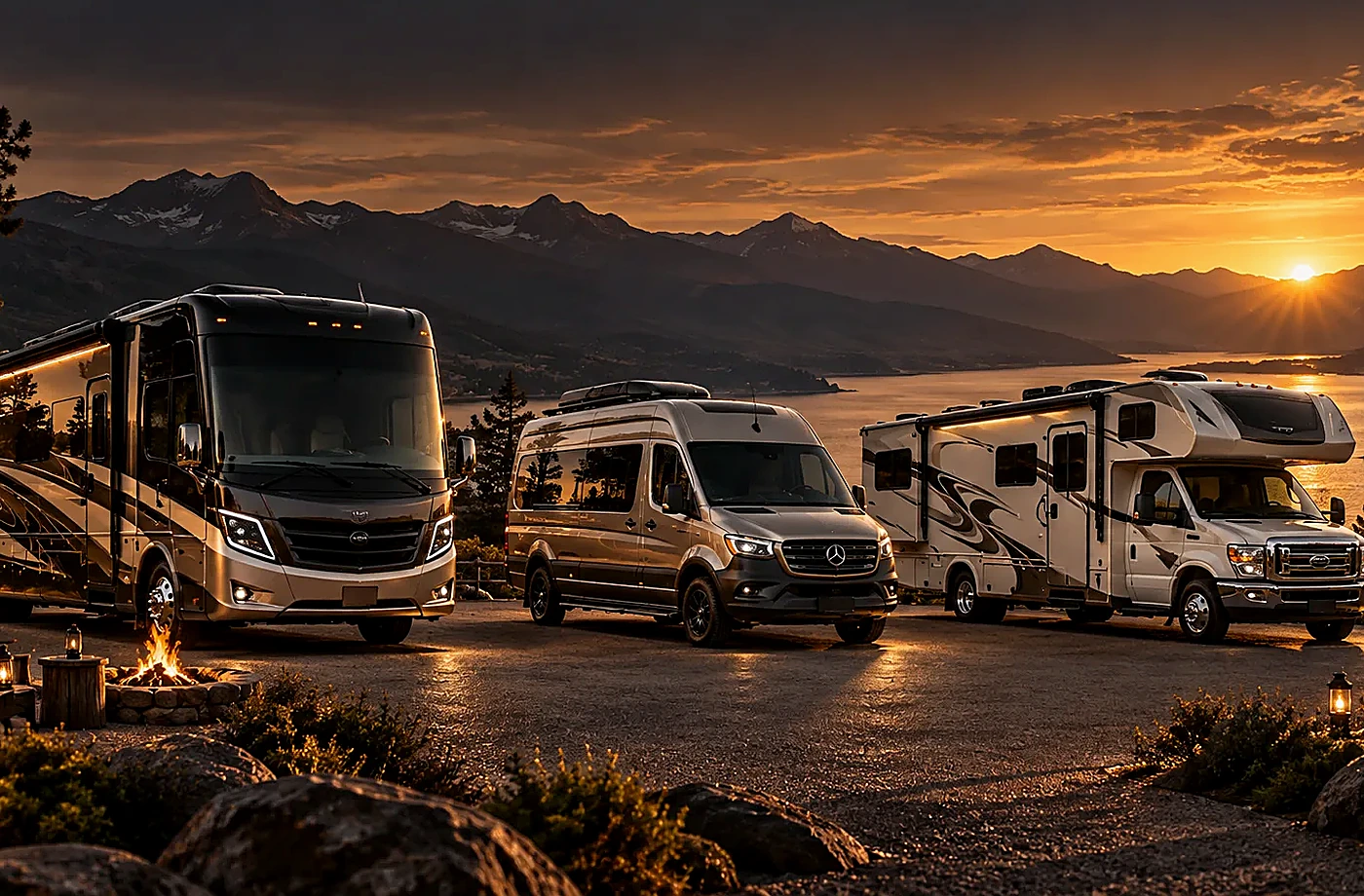 RV rental and road-trip scene supporting Build a Realistic Rental Budget