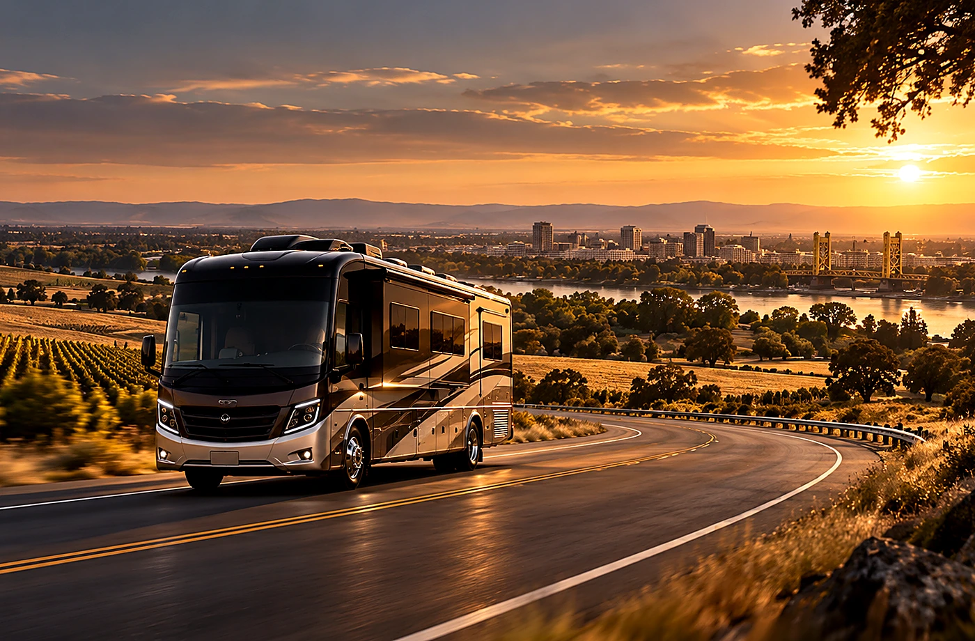 RV rental and road-trip scene supporting First-Time Renter Questions Worth Asking
