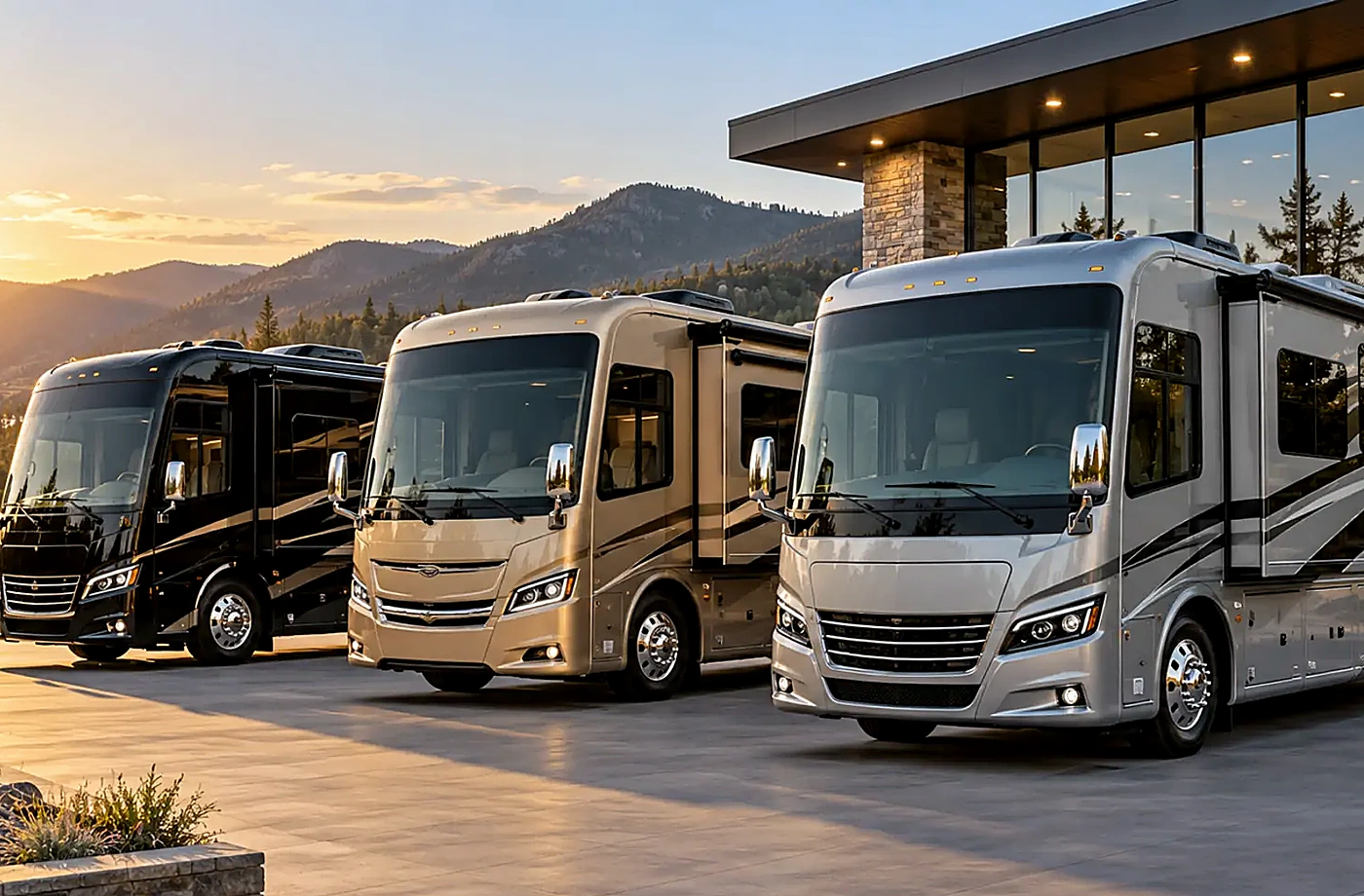 Motorhome and towable RV scene supporting Why New Arrivals Need Fast Verification