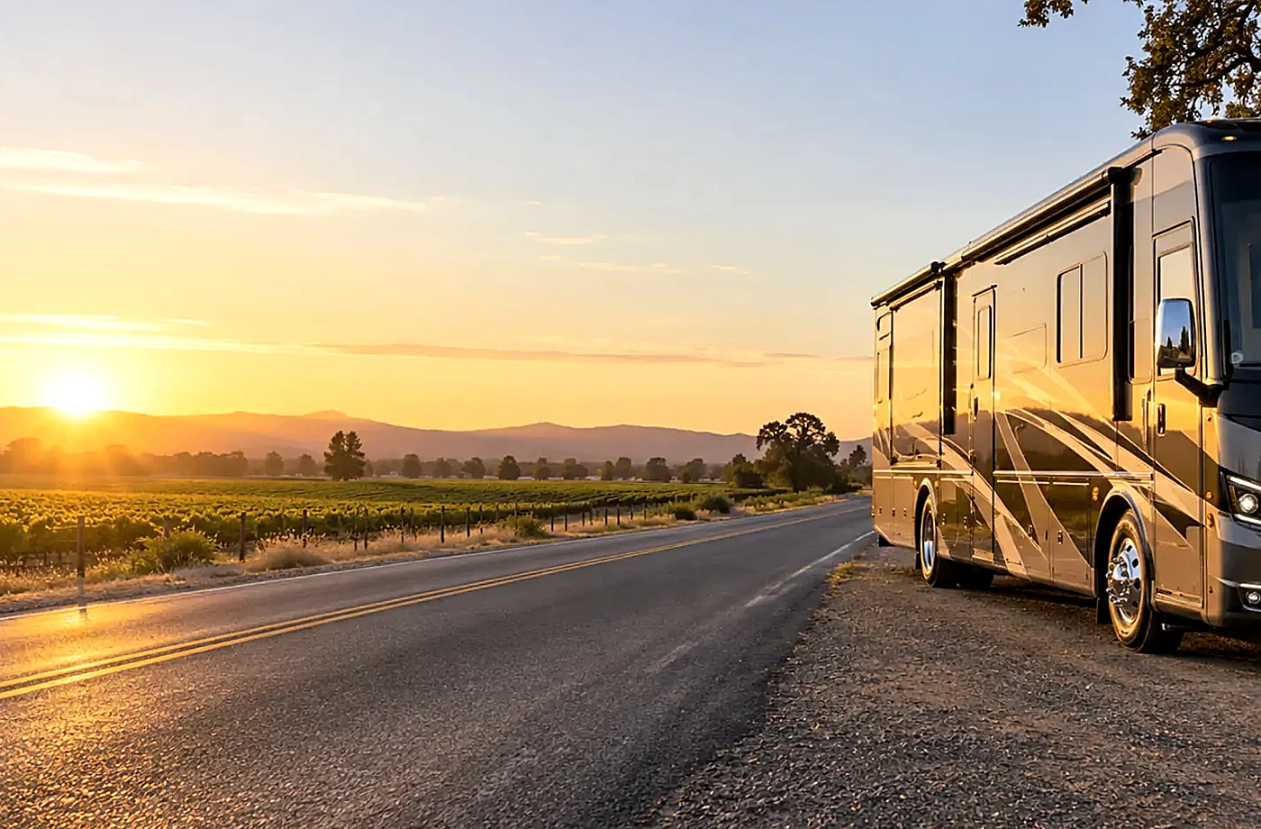 Motorhome and towable RV scene supporting Weights, Dimensions and Capacity Matter as Much as Features