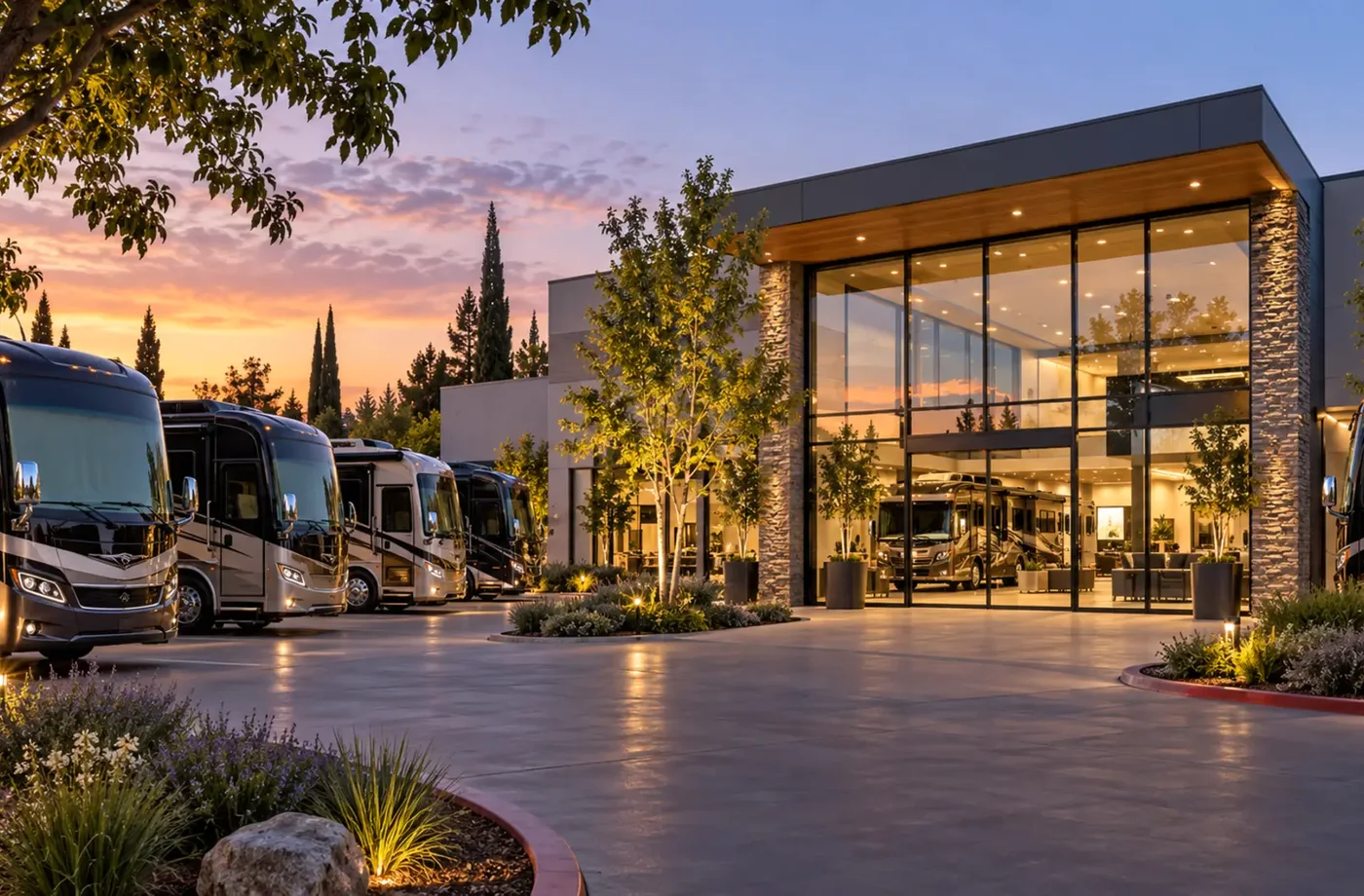 RV service and maintenance scene supporting What to Include in a Professional Service Request